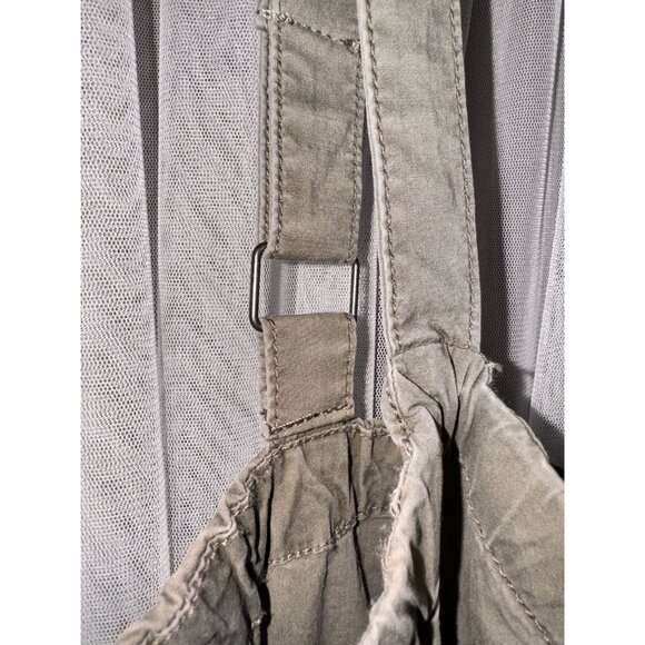 Celebrity Pink Womens Olive Green Jumpsuit XXL Adjustable Straps Zipper Front Dr - Picture 13 of 15